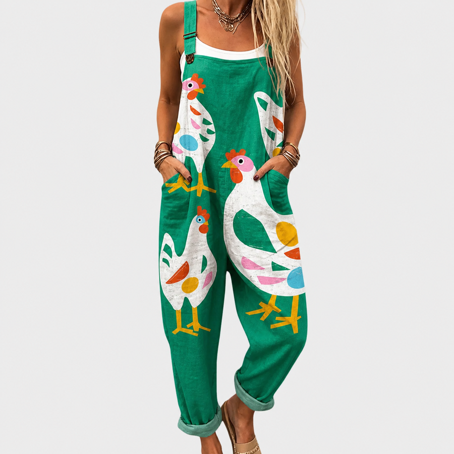 Olivia | Elegante Tuta a Gamba Larga