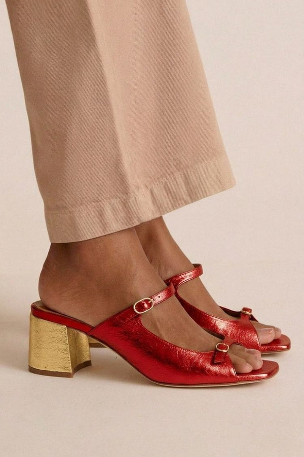Juliette | Elegante Sandali con Tacco Largo