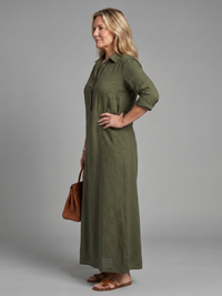 Veronica | Abito Maxi a Maniche Lunghe