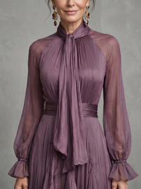 Demetria | Abito Maxi con Volant