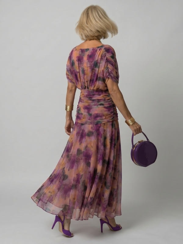 Violet & Grace | Abito Midi con Spalle Scoperte