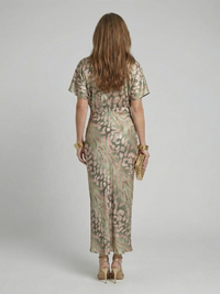 Violet & Grace | Abito Midi con Scollo a V