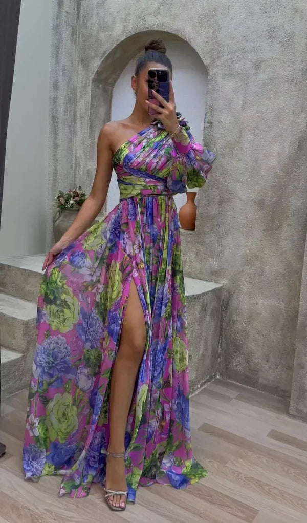 Violet & Grace | Abito con Motivo Floreale