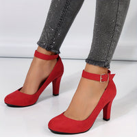 Élégance | Scarpe con Tacco in Pelle Vegana