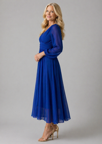 Violet & Grace | Elegante Abito a Portafoglio