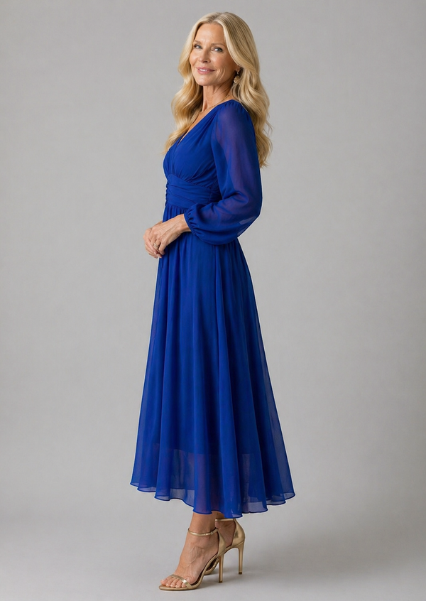 Violet & Grace | Elegante Abito a Portafoglio