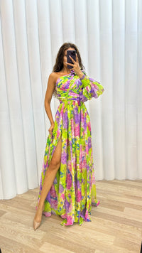 Violet & Grace | Abito con Motivo Floreale