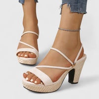 Justyna | Elegante Scarpe con Tacco Nero