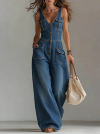Sofia | Tuta in Denim