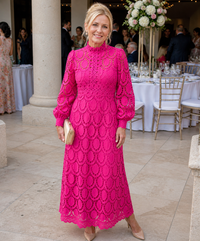 Violet & Grace | Abito Midi in Pizzo