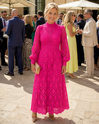 Violet & Grace | Abito Midi in Pizzo