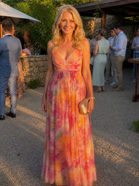 Violet & Grace | Abito Maxi a Portafoglio
