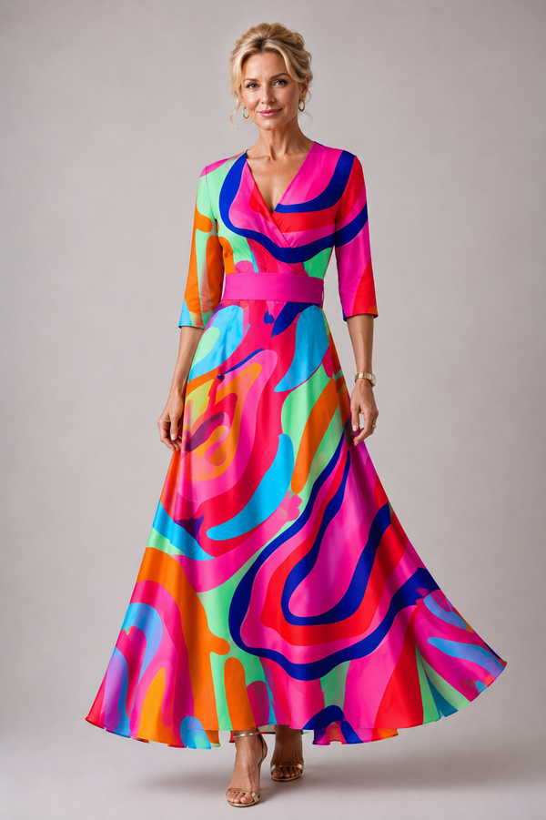 Violet & Grace | Abito con Scollo a V