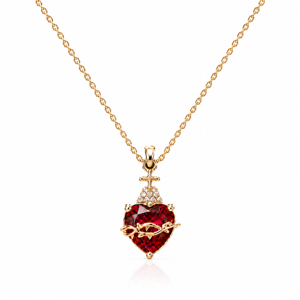 Sacred Heart | Collana Rosso