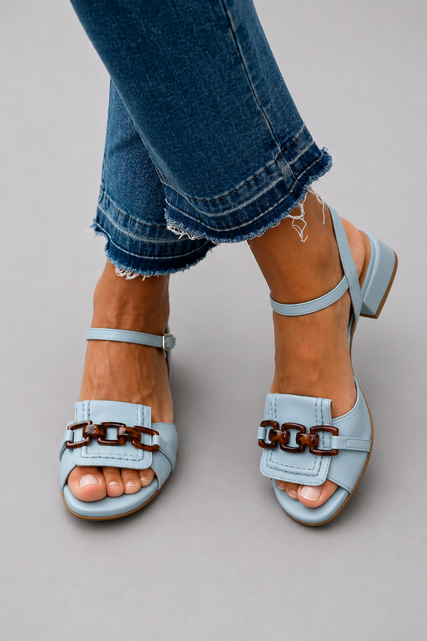 Azzurra | Sandali Blu