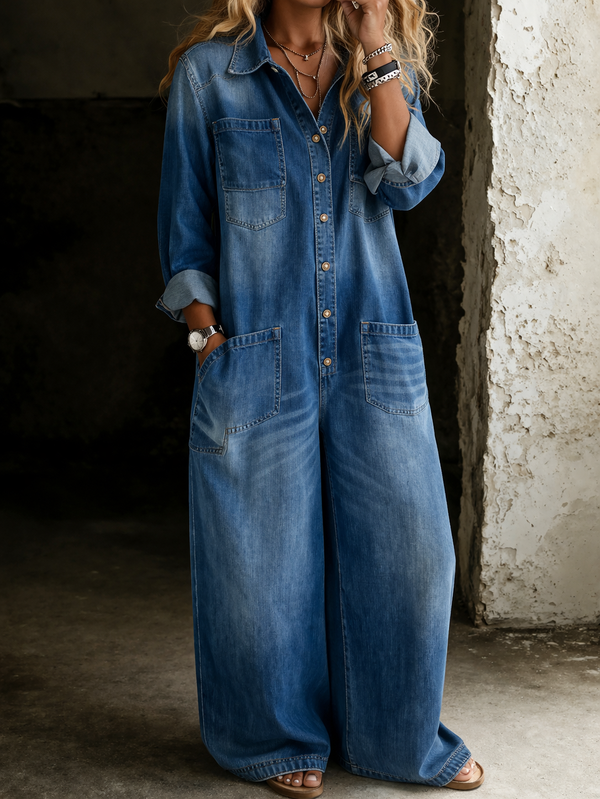 Lena | Tuta in Denim