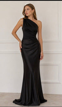 Violet & Grace | Elegante Abito Maxi in Raso