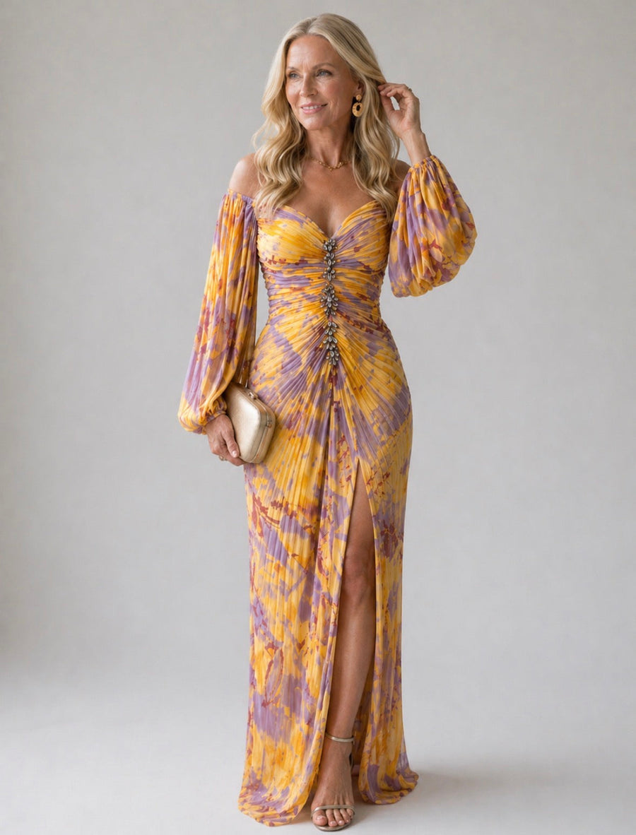 Violet & Grace | Elegante Abito con Scollo a V