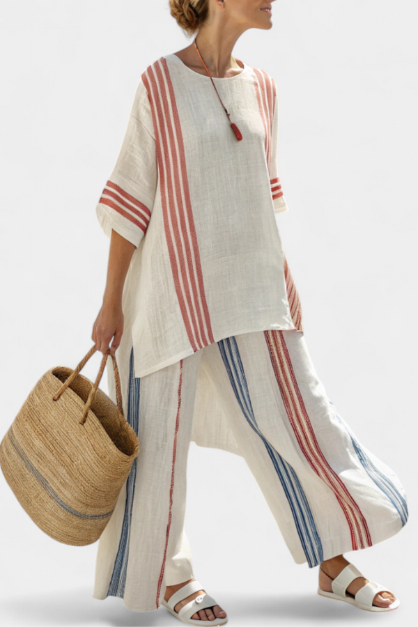 Aurelia | Pantaloni da Donna a Righe