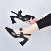 Élise | Elegante Scarpe con Tacco Nero