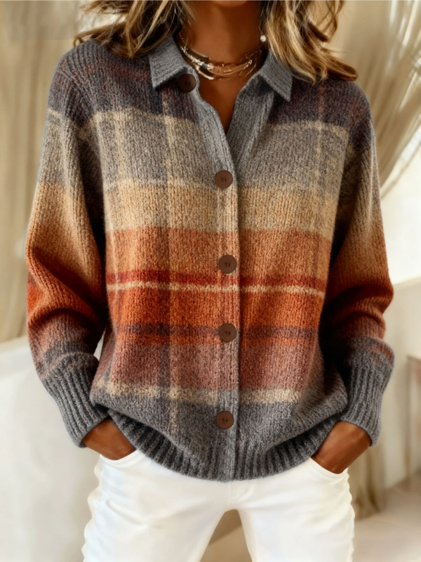 Edith | Cardigan a Quadri