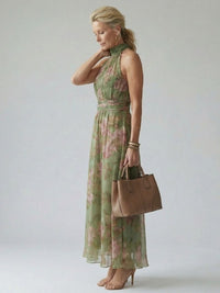 Mirelle | Abito Midi con Collo Halter
