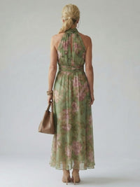 Mirelle | Abito Midi con Collo Halter