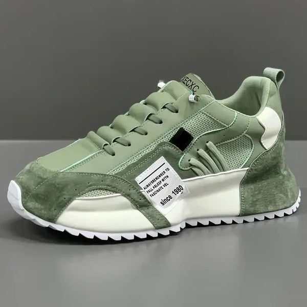 Giuliano | Retrò Sneakers in Camoscio