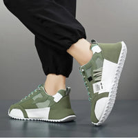 Giuliano | Retrò Sneakers in Camoscio