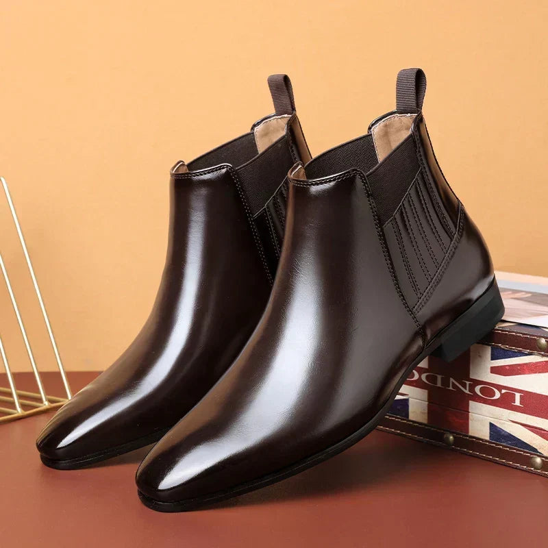 Peyton | Elegante Stivali da Uomo in Pelle