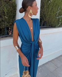 Violet & Grace | Elegante Abito Plissettato