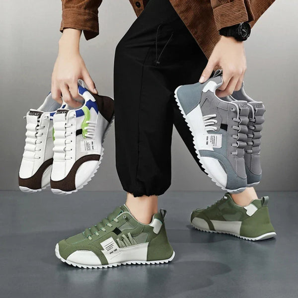 Giuliano | Retrò Sneakers in Camoscio