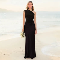 Violet & Grace | Elegante Abito Maxi in Raso