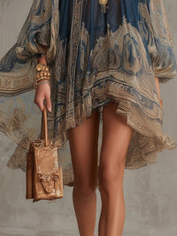 Bérénice | Abito Mini in Chiffon