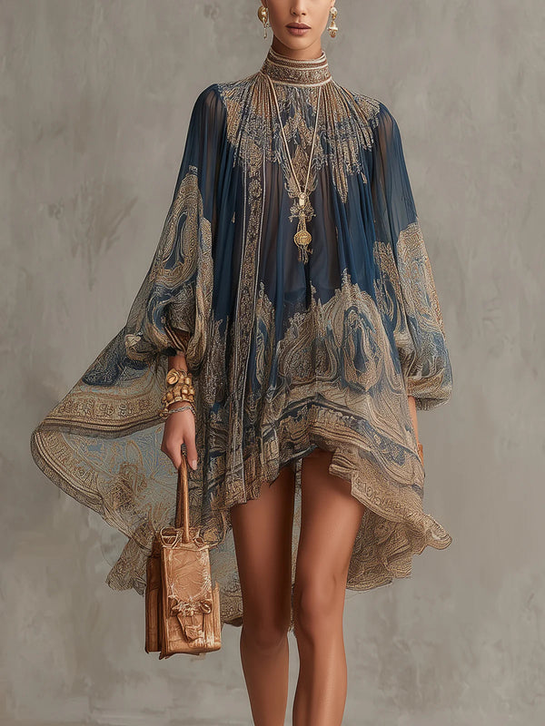 Bérénice | Abito Mini in Chiffon