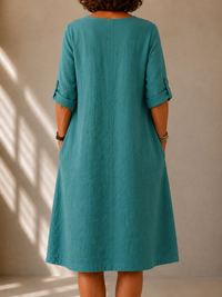 Sophie | Abito Midi Blu