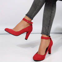 Élégance | Scarpe con Tacco in Pelle Vegana