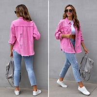 Cecilia | Oversize Giacca da Donna in Denim