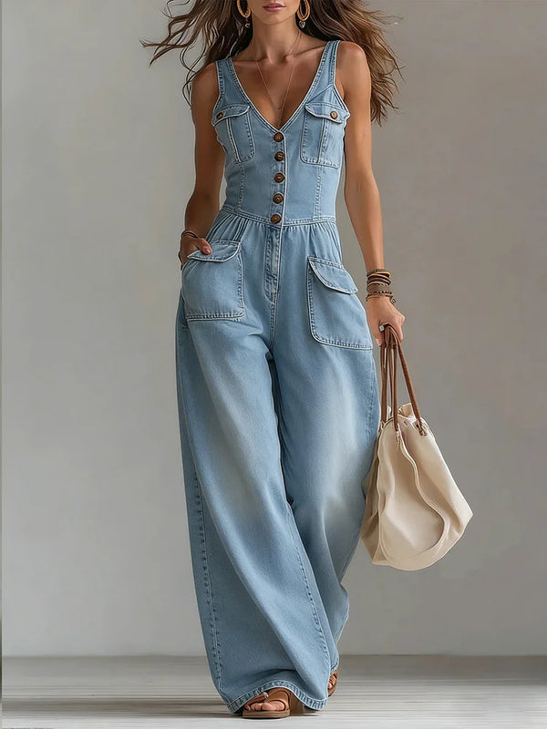 Sofia | Tuta in Denim