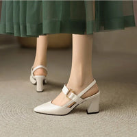 Élise | Elegante Scarpe con Tacco Nero