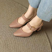 Élise | Elegante Scarpe con Tacco Nero
