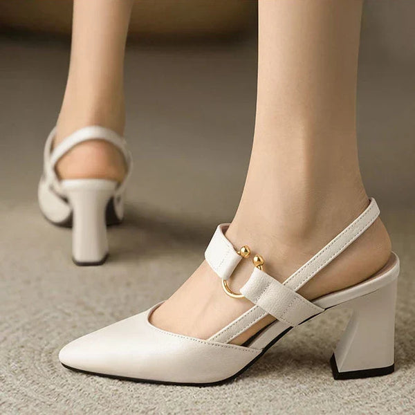 Élise | Elegante Scarpe con Tacco Nero