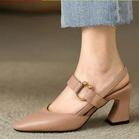 Élise | Elegante Scarpe con Tacco Nero