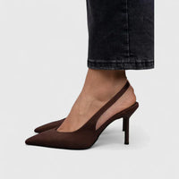 Elizabeth | Scarpe con Tacco in Camoscio