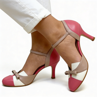 Estelle | Elegante Scarpe con Tacco Rosa
