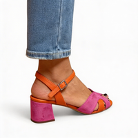 Paulina | Elegante Scarpe con Tacco Rosa