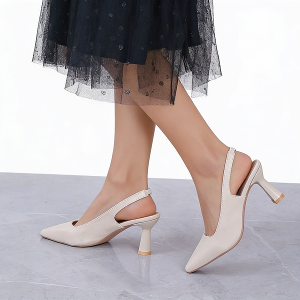 Magdalena | Elegante Scarpe con Tacco Nero