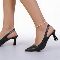 Magdalena | Elegante Scarpe con Tacco Nero