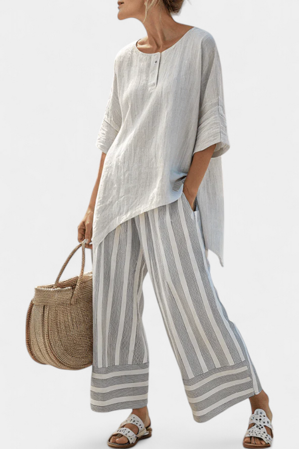 Vivian | Pantaloni da Donna a Righe