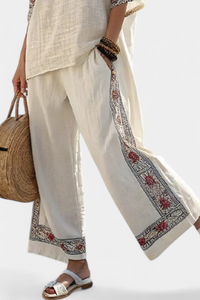 Amelie | Pantaloni da Donna con Ricamo